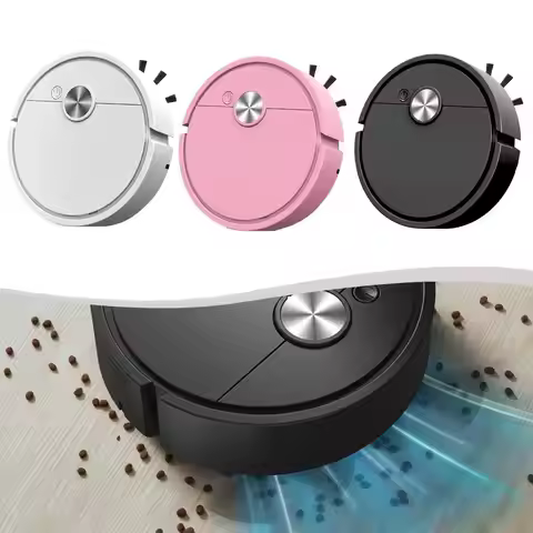 1 Pcs 3 In 1 Robot Vacuum Cleaner Sweeping And Wet Mopping Floor Smart Sweeping Robot For Home Acces