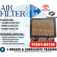 ELEMENT SUB-ASSY,AIR CLEANER FILTER (17801-BZ110)