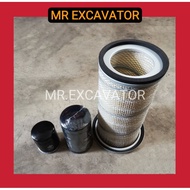 Hitachi Ex200-1 6BD1 Excavator Filter Services Set (Oil Filter, Fuel Filter, Air Filter)