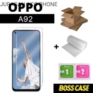 LAYAR Tempered Glass Tg Anti-Scratch Screen Guard Protector Glass Type Oppo A92 Cheap Oppo A92 Glass