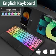 Wireless Backlight Keyboard And Mouse With Touchpad For Apple Huawei Samsung Xiaomi Rechargeable Ultra-Thin Tablet Teclado