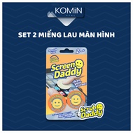 Daddy Colors Microfiber Screen Cleaning Pad - Screen cleaning for phones, iPads, glass