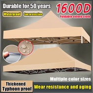 ☀️1600D Thickened☀️tent cover replacement 2x2 2.5x2.5 2x3 3x3 3x4.5 3x6m tent Top Waterproof retract