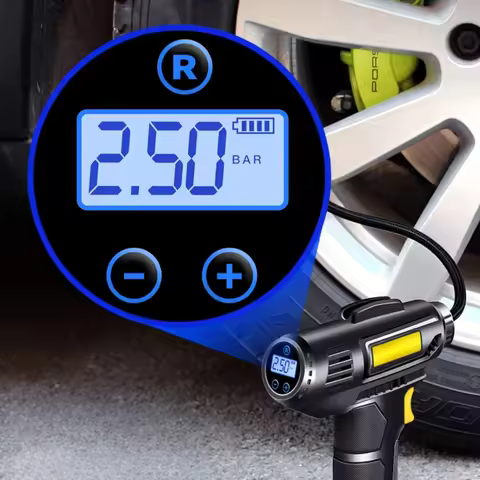 Motorcycle air pump Car air pump portable air pump Electric bicycle car tires Bicycle tires basketba