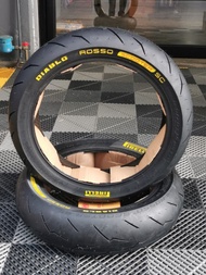 ยาง Pirelli Diablo Rosso Scooter SC ขนาด F 120/70-15 /// R 140/70-14 สำหรับ Forza300-350 / xmax300 /