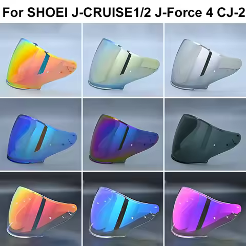 Helmet Visor for SHOEI J-Cruise 1 J-Cruise 2 J-Force 4 CJ-2 Motorcycle Helmet Lens Open Face Shield 