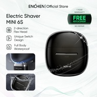 Enchen Mini 6S Pencukur Elektrik Electric Shaver Unique Slide Touch Switch 100% Waterproof Portable 