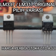 IC REGULATOR LM317 / LM337 LM317T LM337T TR REGULATOR LM 317 LM337