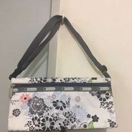 Lesportsac 腰包，斜揹，雙面