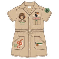 Brooklyn & Brighton - ZooKeeper ชุดสวนสัตว์ สีครีมเบจ เด็กชาย-หญิง