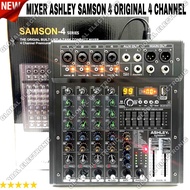 Mixer Ashley Samson 8  Samson 6  Samson 4  Original 4 . 6 . 8 Channel asli Ashley Samson4  Samson6  Samson8  Bluetooth - Soundcard