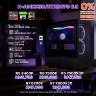NVIDIA GeForce RTX 5070 PC GAMING PACKAGE 16GB DDR5 1TB SSD 750W NZXT H5 Flow With CPU Options