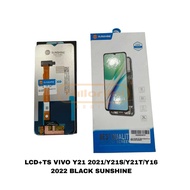LCD+TS VIVO Y21 2021/Y21S/Y21T/Y16 2022 BLACK SUNSHINE
