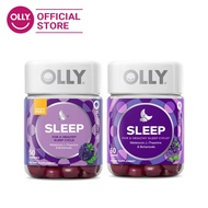 [Bundle of 2] OLLY For Sweet Sleep - OLLY Sleep Gummy (EXP: 02/2026) & OLLY Sleep Sugar Free Gummy (
