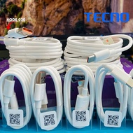 Tecno Pova Type C data cable code 030 Original Copotan 100% Genuine Supports adapter 10w 18w 33w 45w