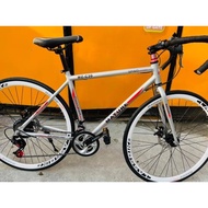 27.5 inch Mature Road BIKE Alloy 700c 27-Speed City Road BMX Bikes Double Disc Brakes Lightweight Mo