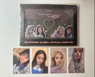 包順豐 Blackpink Weverse Membership Early Bird 早鳥絕版小卡Set、相框