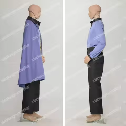 Episode VII 7 Lando Calrissian Cosplay Costume Halloween Christmas party men women costume customize