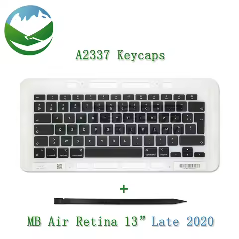 New Laptop A2337 Key Keycaps Keys US UK Russian French German Spanish for Apple Macbook Air Retina 1