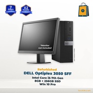 Desktop DELL Optiplex 3050 SFF i5-7th Gen 8GB/256GB  12 Months Warranty