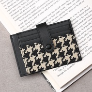 O-KAY Dompet Houndstooth Dompet Koin