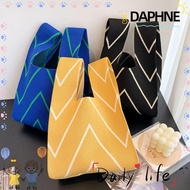 DAPHNE Knit Handbag  Shopping Bags Women Girls Handmade