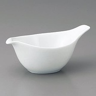 White Porcelain Chick Dressing (Small), 3.5 x 2.2 x 1.8 inches (9 x 5.6 x 4.5 cm), 1.5 fl oz (42 cc,