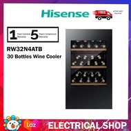 Hisense RW32N4ATB Wine Cooler 30 Bottles LED Lighting Wine Cellar / Fridge / wine chiller