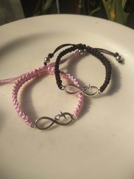 Gelang infinity bracelet/gelang couple pasangan bucin infinity