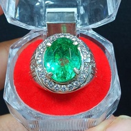 batu cincin permata zamrud colombia chatam