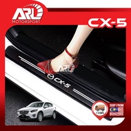 Mazda CX-5 CX5 KE 2013 - 2017 Door Sill Protector Plate Carbon Stickers KE 2013 - 2017 ARL Motorspor