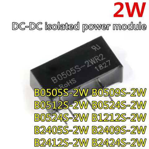 1pcs New B0505S-2W B0509S-2W B0512S-2W B0524S-2W B0524S-2W B1212S-2W B2405S-2W B2409S-2W B2412S-2W B