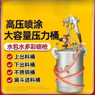Water Pressure Paint Bucket Colorful Sprayer Can Grab Paint Bag Spray Paint Sand Latex Pressure Wate