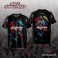 SUZUKI T-shirt Satria FU 150 Racing Jersey Full Printing Racing Jersey Satria F150 AutomotiveSUZUKI 