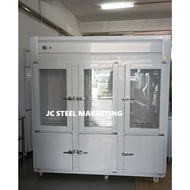 6 door upright chiller freezer*piping system