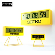 Velashop นาฬิกาปลุก และแขวนผนัง ไซโก้ ระบบดิจิตอล SEIKO ALARM CLOCKS DIGITAL  รุ่น QHL083Y, QHL083 รับประกันศูนย์ 1 ปี