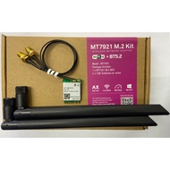 Mediatek MT7921 M.2 Kit WiFi 6 + BT 5.2