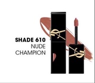 YSL聖羅蘭 鏡面唇釉 ＃610冰烏龍色