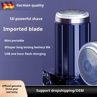 Travel Portable Mini Electric Shaver Triple Leaf Triple Leaf Washable Razor Usb Rechargeable Razor