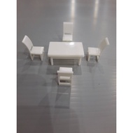 (KTS)Model Square Table Set M-84