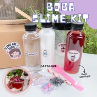 SLIME KIT BOBA | Easy slime making package