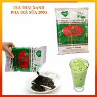 Thai green tea powder 200g pack.