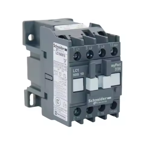 Schneider AC Contactor LC1N 0910/1210/1810/2510/3210 24V 36V 48V 110V 220V 380V 1NC/1NO