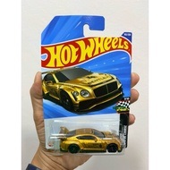 Hot Wheels 2018 Bentley Continental GT3 Gold 4 Mattel Hotwheels