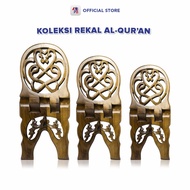Quran Stand / Folding Quran Table / Quran Table / Base / Stand / Coaster Jepara Carved Model Made of