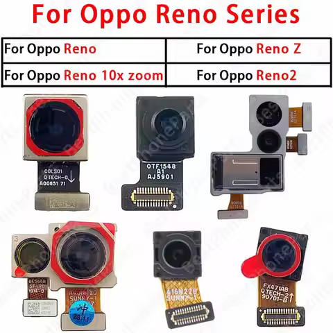 Selfie Front and Rear Back Camera For Oppo Reno Reno 10x zoom Reno Z Reno2 Camera Module Backside Vi
