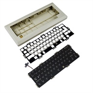 M0110 D0110 Retro Soldering PCB ANSI ISO Gasket Mechanical Keyboard Kit VIA VIAL Type C Detachable P