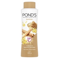 PONDS Sandal Radiance Talcum Powder Natural Sunscreen