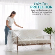 ADD Transparent Disposable Waterproof Bed Cover  Furniture Protector Dustproof Mattress Sheet for Ai