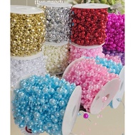 1y 90cm PDC0093 Pearl Line (Many Colors To Choose From) Size 3-5 Mm. Length 90 Centimeters
